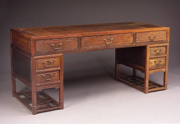 Appraisal: Property of various owners Late Qing Dynasty The desk top