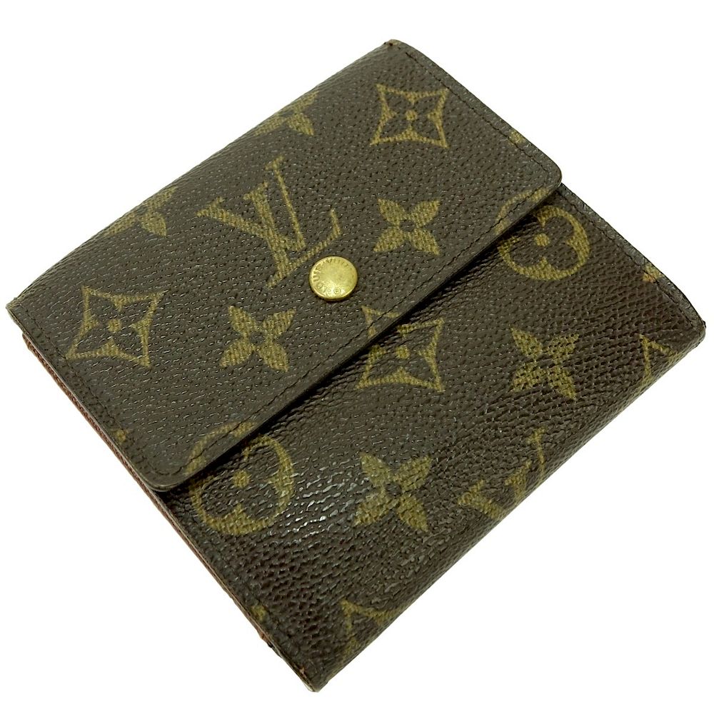 Appraisal: Louis Vuitton Brown Monogram Elise Wallet Louis Vuitton Brown Monogram