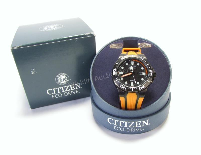 Appraisal: A gentleman's Citizen Eco Drive wristwatch WR new with box