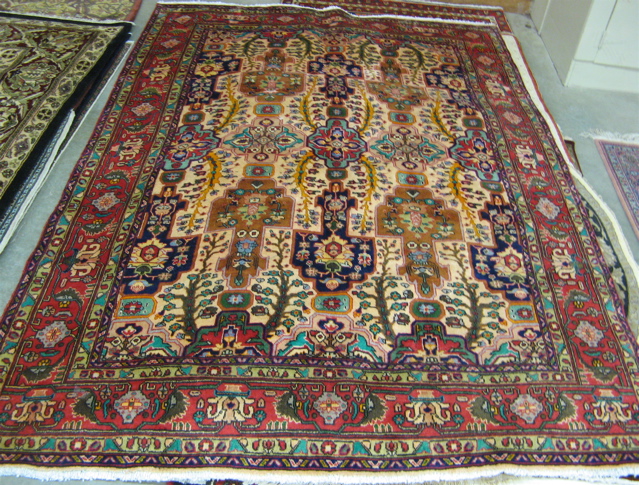 Appraisal: PERSIAN BIJAR CARPET ' x '