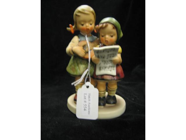 Appraisal: Hummel Figurine Close Harmony Goebel bee mark