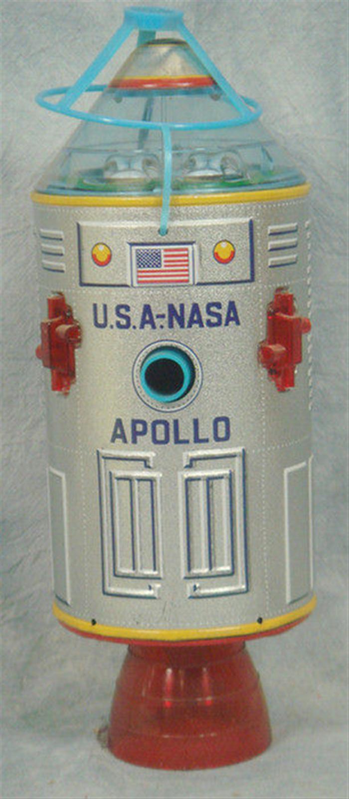 Appraisal: Nasa Apollo Space Made in Japan Battery operated Ship inches