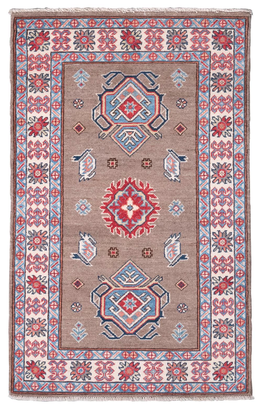 Appraisal: CAUCASIAN DESIGN RUG X ST CENTURYCAUCASIAN DESIGN RUG ' X