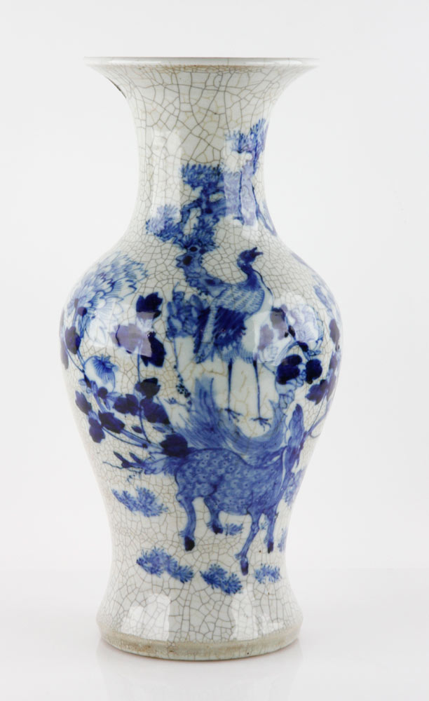 Appraisal: - th C Style Chinese Blue and White Vase th