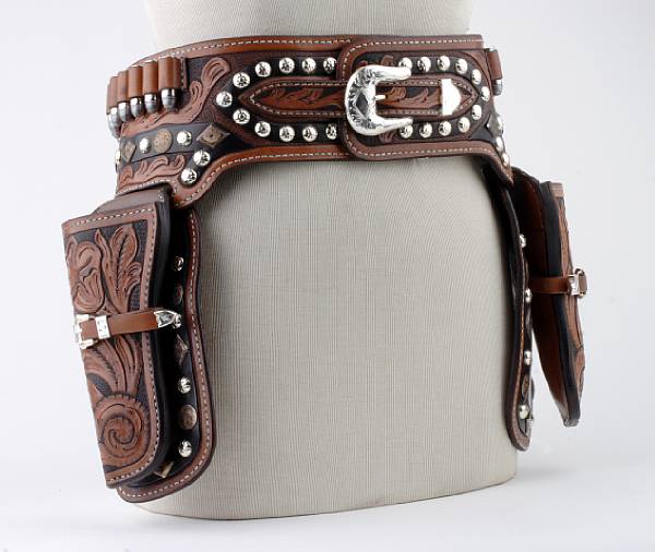 Appraisal: A Guy Madison bullet belt from Adventures of Wild Bill