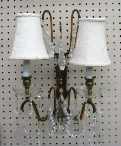 Appraisal: Set of Four French Style Wall Sconces each is a