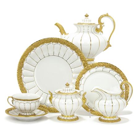 Appraisal: Assembled Meissen Porcelain Dessert Service Estimate -