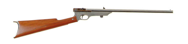 Appraisal: QUACKENBUSH SINGLE SHOT RIFLE Cal NSN Unusual swinging breech action