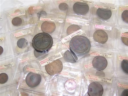 Appraisal: A collection of British copper and bronze coinage to include