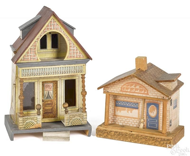 Appraisal: Bliss and Converse doll houses Bliss and Converse doll houses