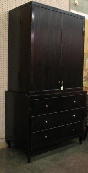 Appraisal: Baker Furniture Armoire by Barbara Barry two piece '' high