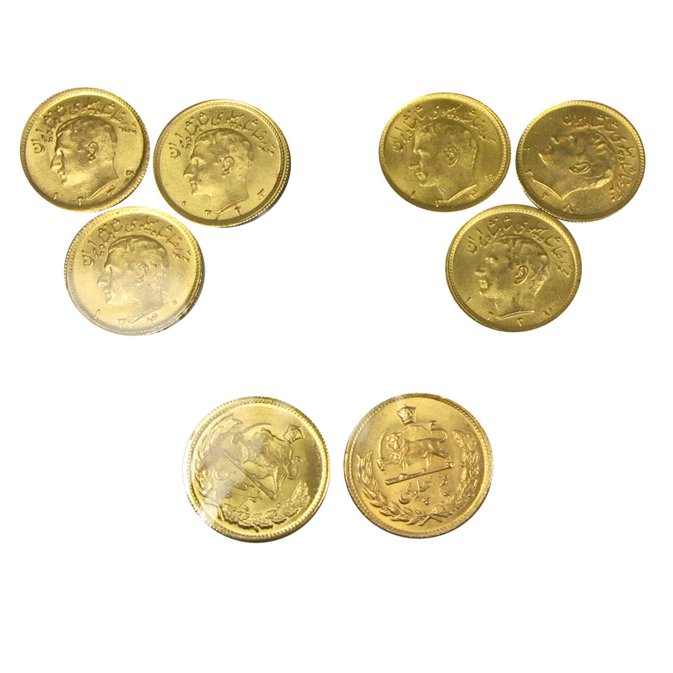 Appraisal: Iranian Gold Coins