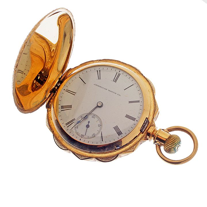 Appraisal: American Watch Co Riverside k Hunting Case Pocket watch A