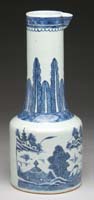 Appraisal: UNUSUAL BLUE AND WHITE CANTON EWER The Chinese Export ewer