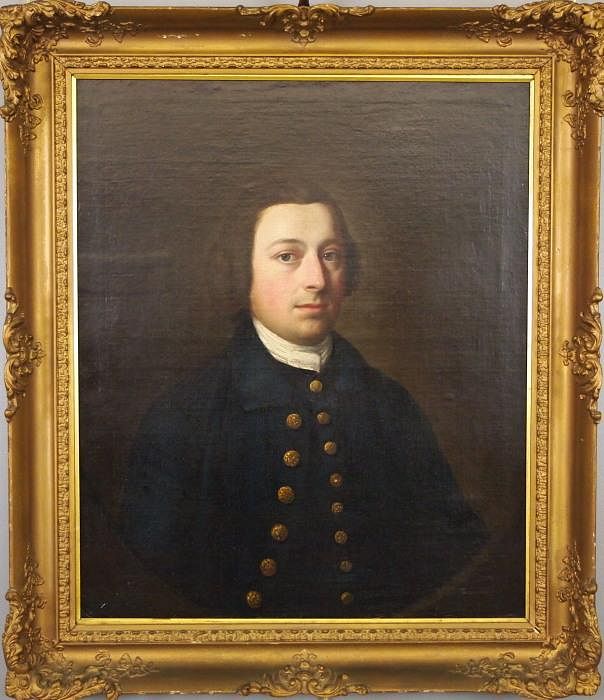 Appraisal: Late th c portrait A late th century Oil on