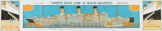 Appraisal: RALAKE DATES UNKNOWN INSIDE A GIANT WHITE STAR LINER R