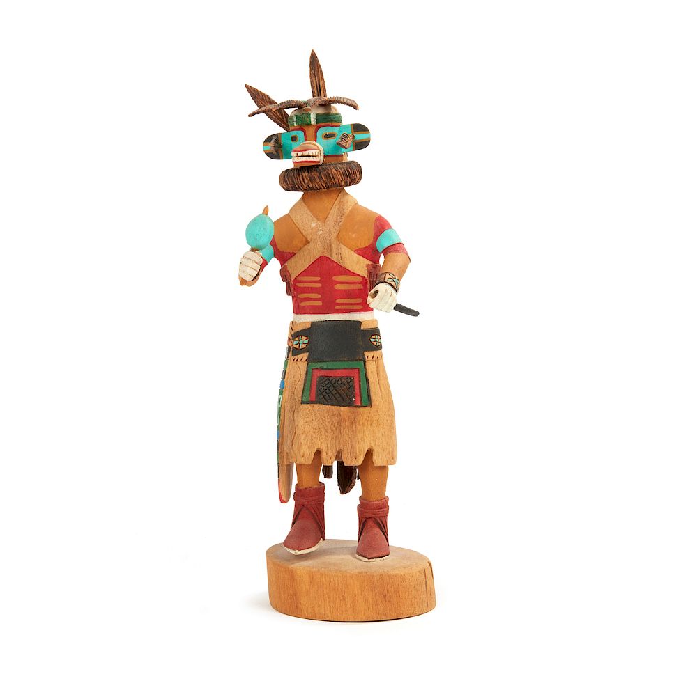 Appraisal: Hopi Lizard Kachina Monongya Troy Nash Hopi Lizard Kachina Monongya