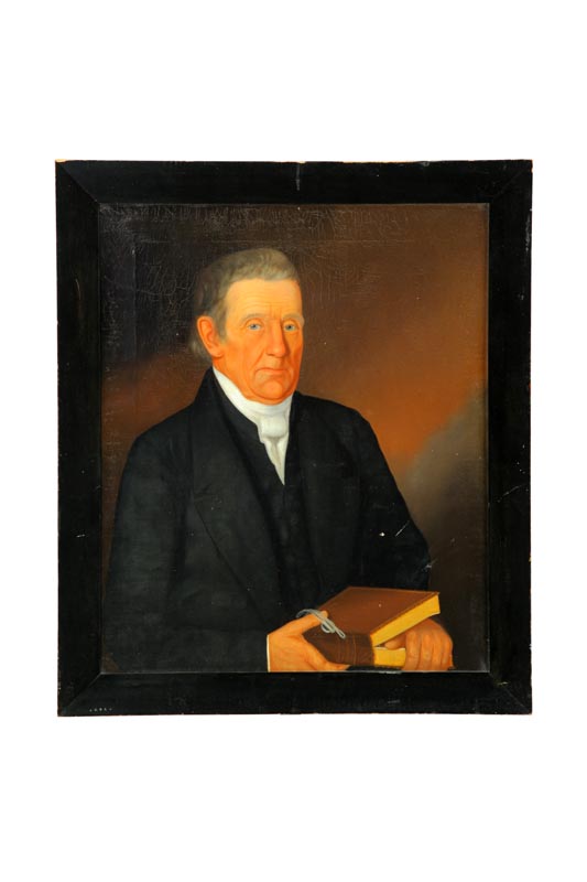 Appraisal: PORTRAIT OF A MAN AMERICAN SCHOOL ND QUARTER- TH CENTURY