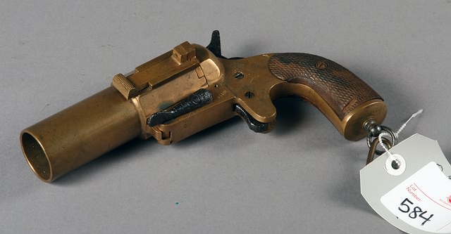 Appraisal: made flare gun made for st US troops as they