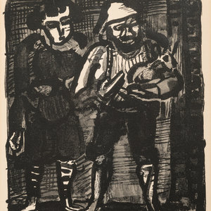 Appraisal: Georges Rouault French - Printed by Georges Aubert Untitled from