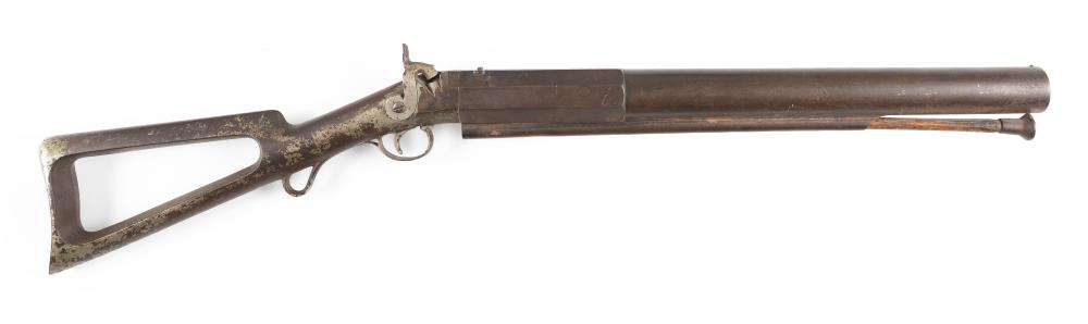 Appraisal: PERCUSSION HARPOON GUN THIRD QUARTER OF THE TH CENTURY LENGTH