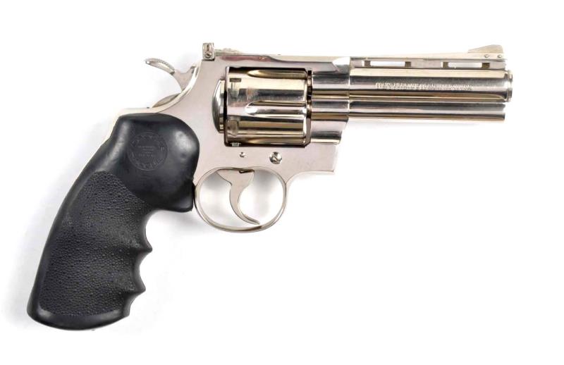 Appraisal: Colt Python Double Action Revolver Serial Manufactured in classic Python