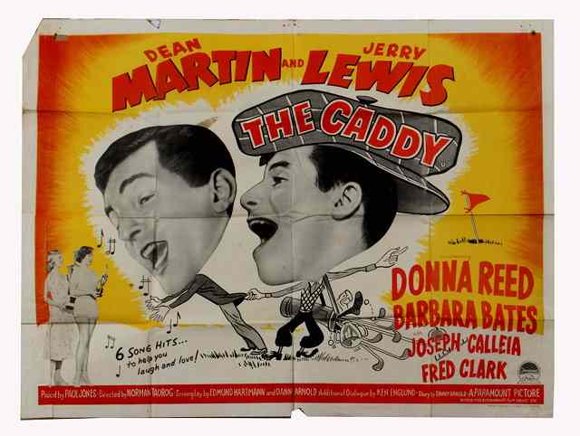 Appraisal: THE CADDY Paramount comedy starring Dean Martin and Jerry Lewis