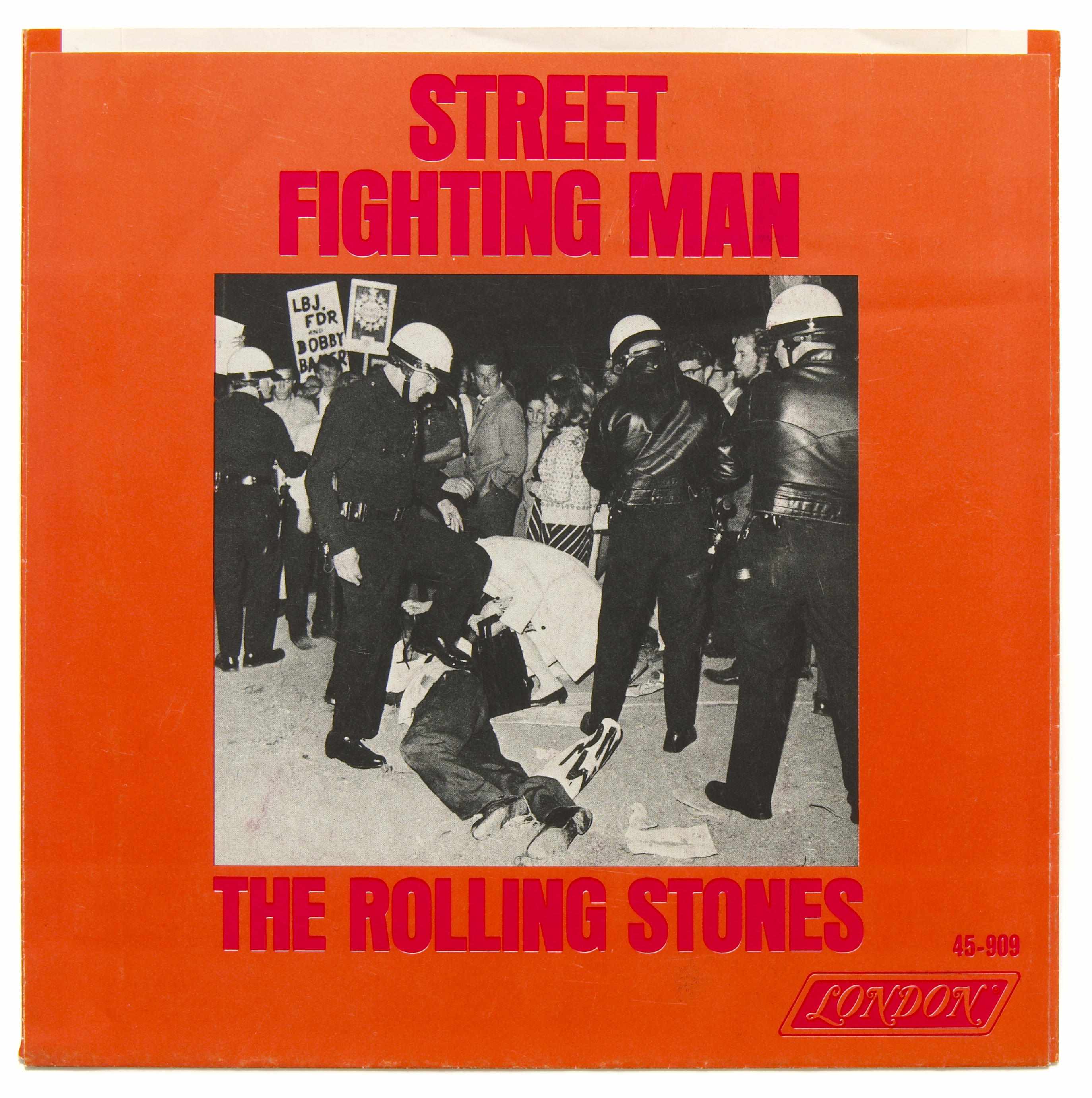 Appraisal: The Rolling Stones ''Street Fighting Man'' picture sleeve An original