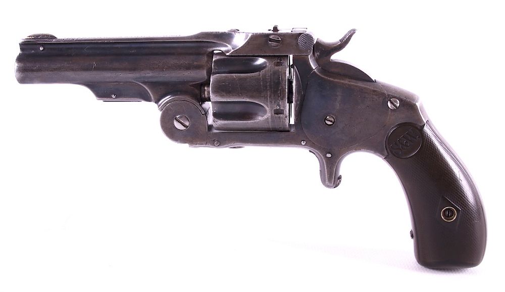 Appraisal: Smith Wesson Baby Russian Caliber Revolver For your bidding pleasure