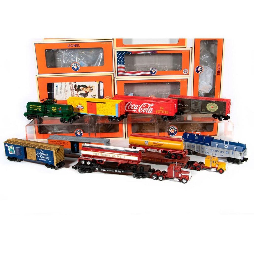 Appraisal: Lionel O Gauge Freight Cars - Celebrate the Century Special