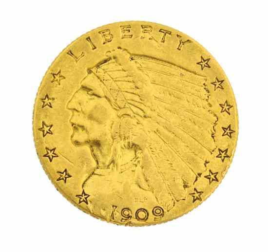 Appraisal: A U S Indian Gold Coin