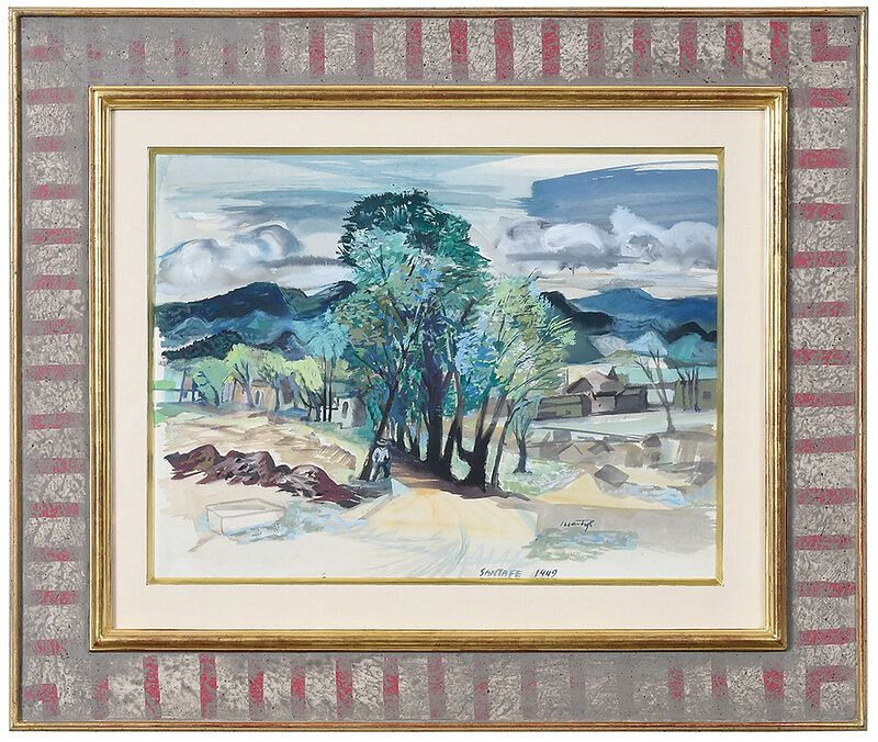 Appraisal: Suzanne Langsdorf Martyl American - Santa Fe signed lower right