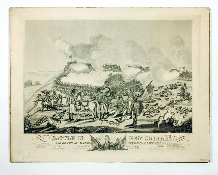 Appraisal: BATTLE OF NEW ORLEANS AND DEATH OF GENERAL PACKENHAM ON