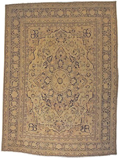 Appraisal: A Khorasan carpet Northeast Persia circa size approximately ft in