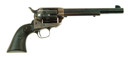 Appraisal: LATE PRE-WAR SINGLE ACTION ARMY REVOLVER Cal Colt SN Blue