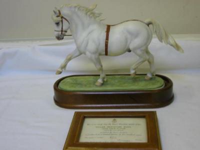 Appraisal: A ROYAL WORCESTER PORCELAIN MODEL Welsh Mountain Pony Coed Coch