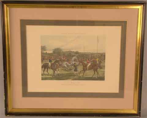 Appraisal: AFTER H ALKEN ENGRAVED BY J HARRIS THE STARTING FIELD