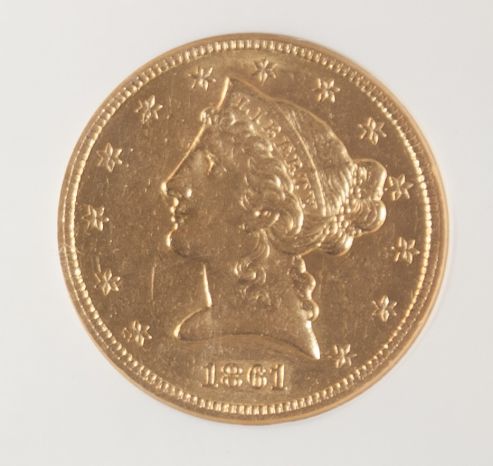 Appraisal: U S FIVE DOLLAR GOLD COIN Liberty head type -P