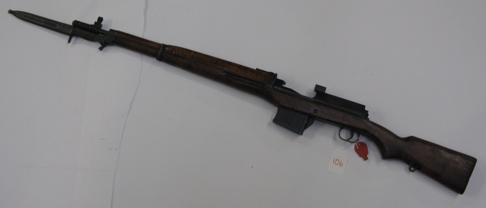 Appraisal: EGYPTION HAKIM SEMI-AUTOMATIC RIFLE mm Mauser caliber barrel including flash