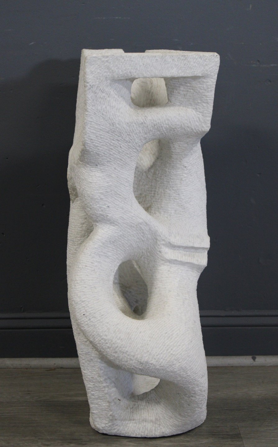 Appraisal: FUMIO OTANI JAPANESE - Large abstract marble sculpture Signed Fumio