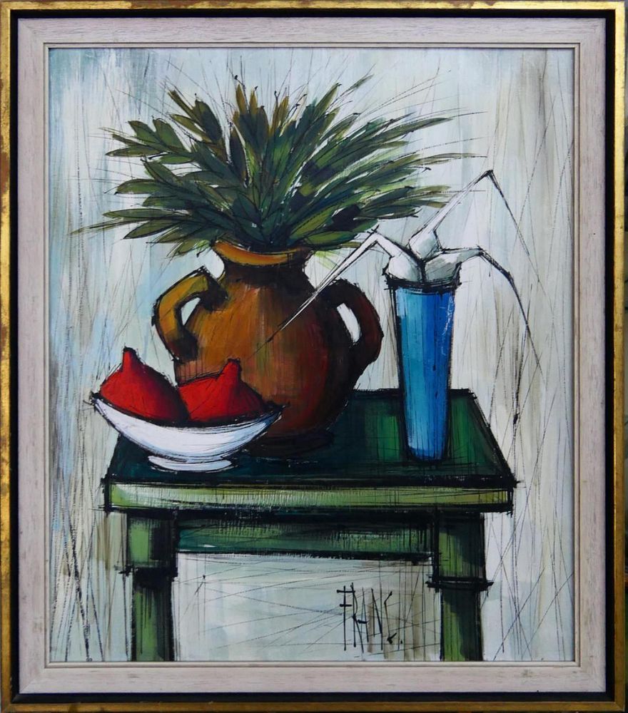 Appraisal: FRANCOIS FRANC FRANCE - STILL LIFE OIL Fran ois Franc