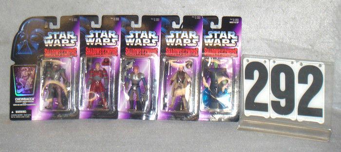 Appraisal: Kenner Star Wars Figures lot of mint on cards Estimate