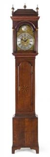 Appraisal: An English Oak Tall Case Clock Height inches An English