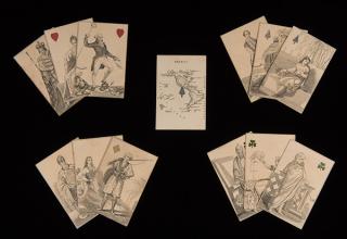 Appraisal: Charles Hodges Geographical Playing Cards London Charles Hodges Geographical Playing