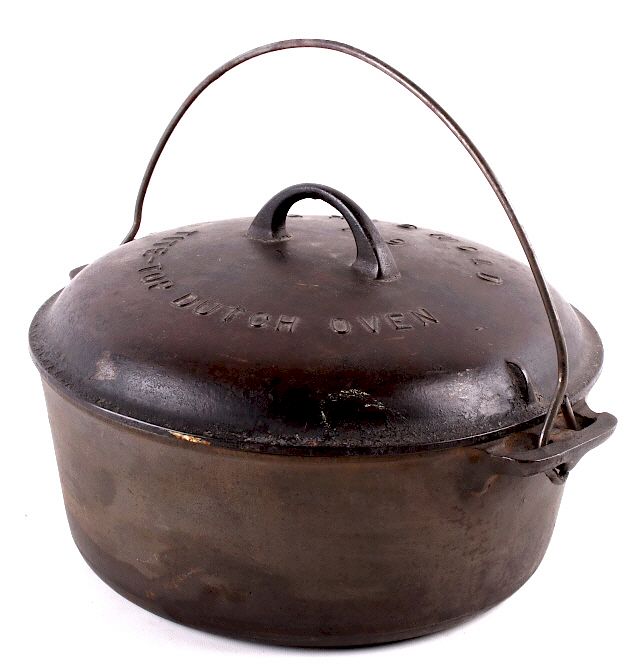 Appraisal: Griswold Cast Iron No Tite-Top Dutch Oven For your bidding