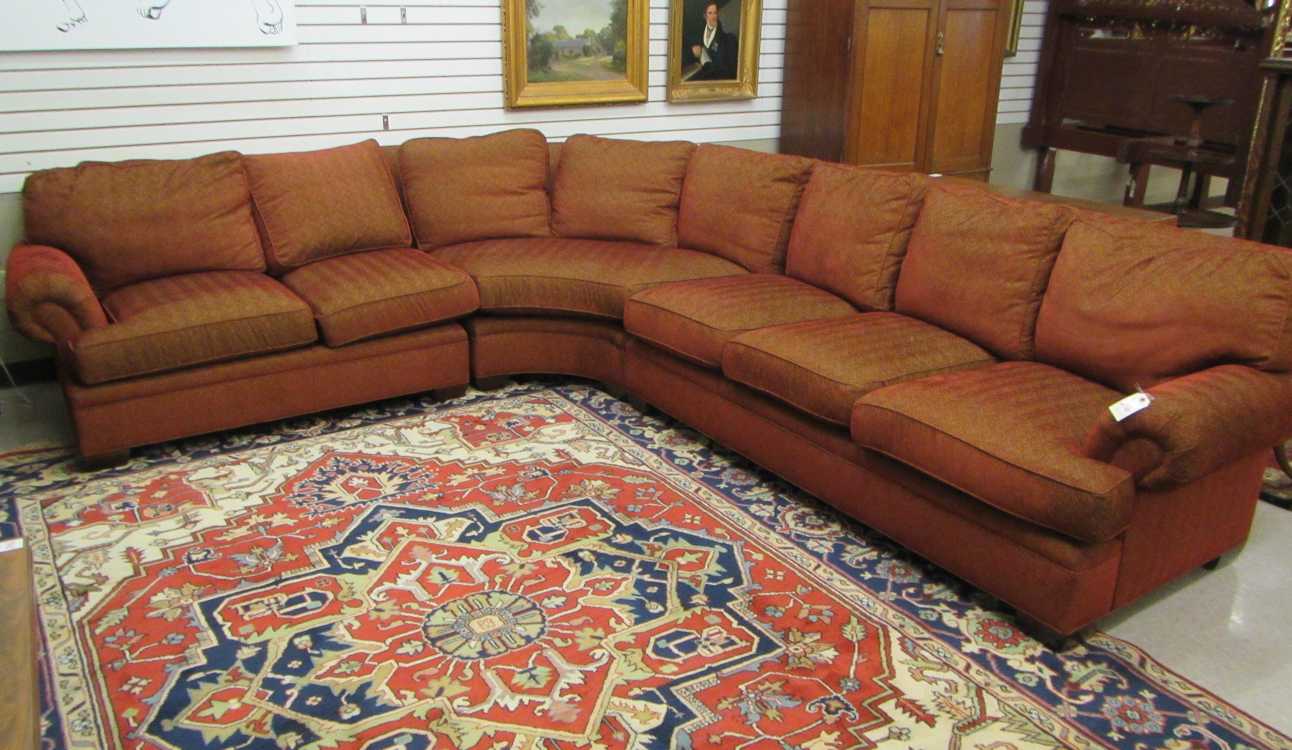 Appraisal: THREE-PIECE SECTIONAL SOFA SET Kravet Furniture Inc Bethpage New York