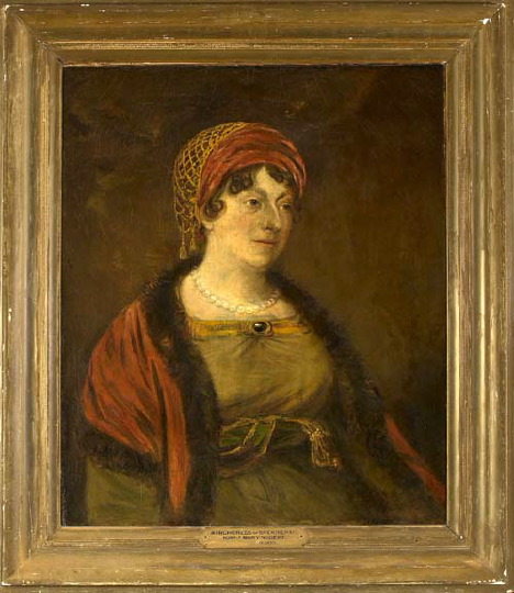 Appraisal: British School th Century Portrait of the Marchioness of Buckingham