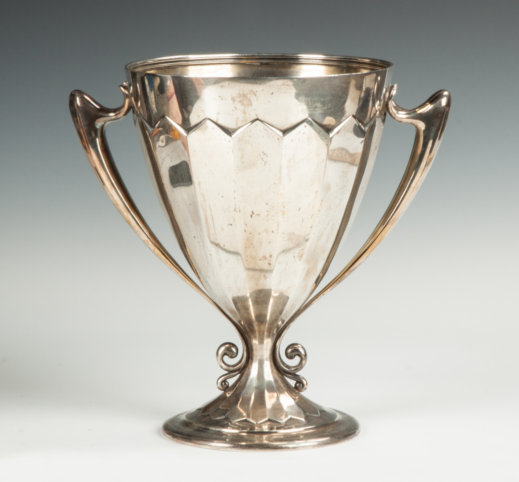 Appraisal: Tiffany Co Presentation Sterling Silver Trophy To Frederick Will from