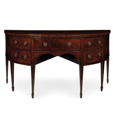 Appraisal: George III Mahogany Sideboard Estimate -