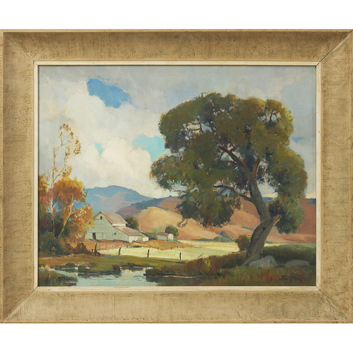 Appraisal: Jack King American th Century California Landscape c oil canvas